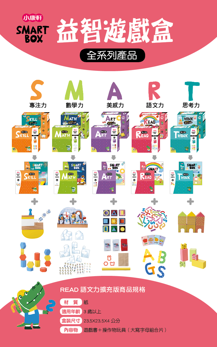 【SMARTBOX擴充版】語文力遊戲盒-阿布的神奇寶箱